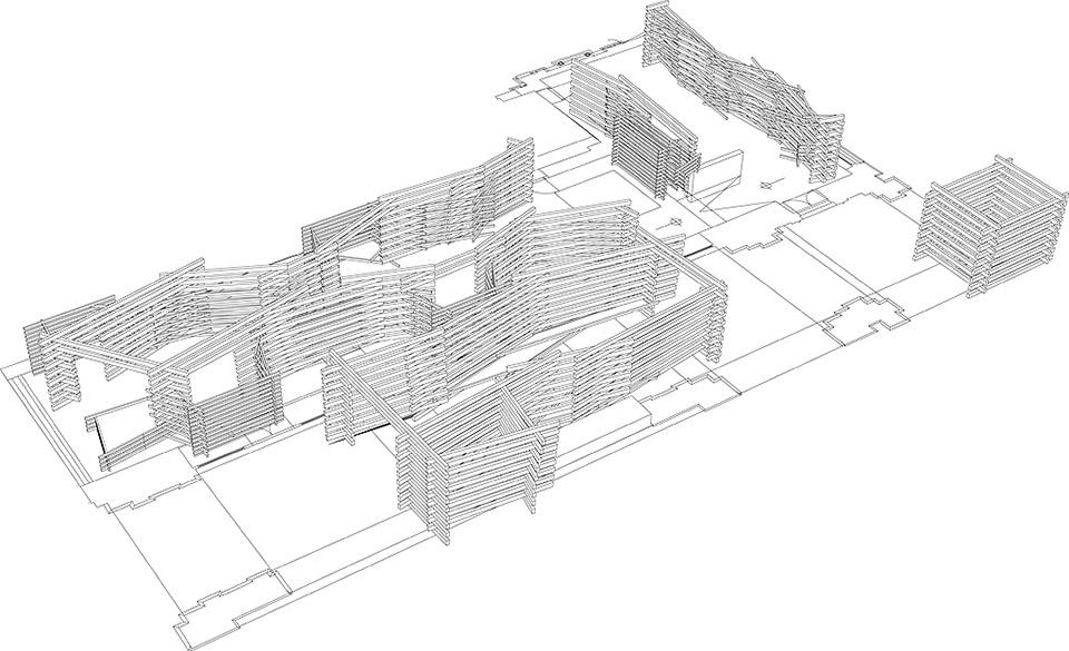 建筑展廳平面圖